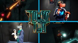 VR Arena game: Tower Tag